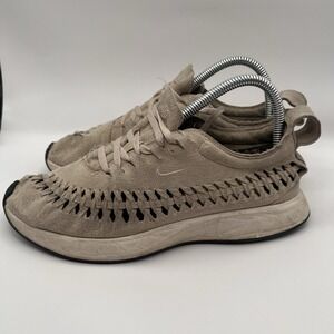 NIKE Dualtone Racer Gray White Athletic Shoes AJ8156-003 Womens Size 7.5 Leather